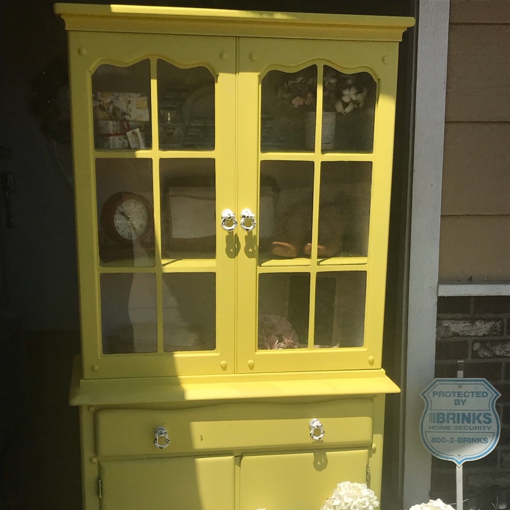 Reloved small china cabinet